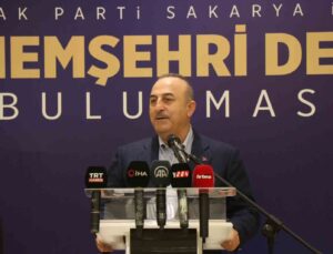 Bakan Çavuşoğlu: “Türkiye’yi eski koalisyon günlerine götürmek Türkiye’ye kaos getirmek demektir”