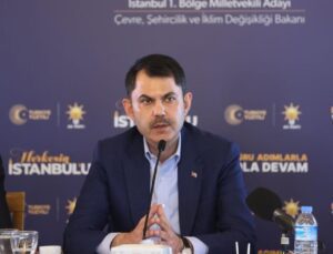 Bakan Kurum: “15 Mayıs itibariyle biz yurt dışından borç alacağız diyen Kılıçdaroğlu var”