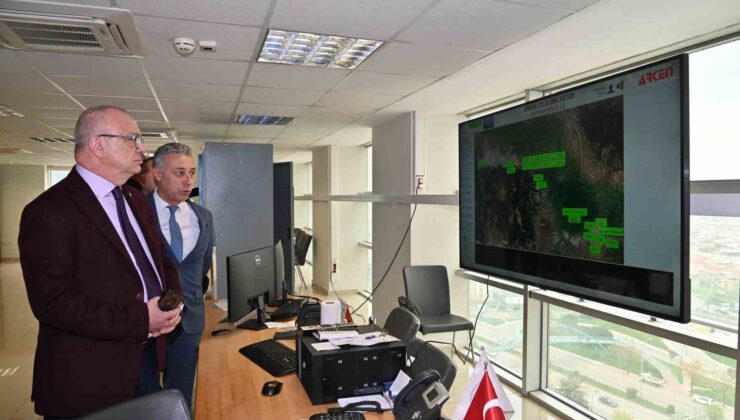 Başkan Ergün, SCADA sistemini inceledi
