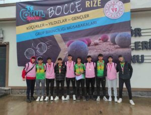 Bayburt, bocce müsabakalarında Türkiye finallerinde