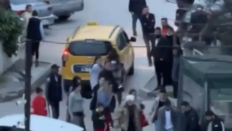 Bursa’da kadınların yan bakma kavgası kamerada