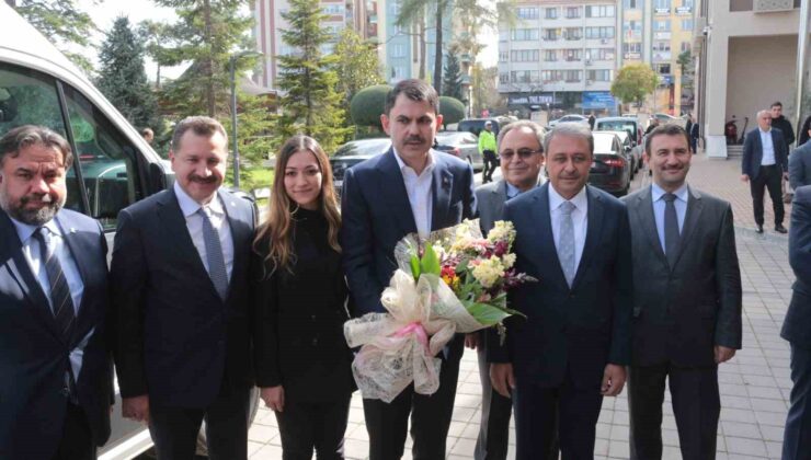 Çevre, Şehircilik ve İklim Değişikliği Bakanı Murat Kurum Balıkesir’de