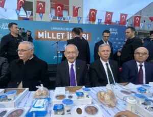 CHP lideri Kılıçdaroğlu Çanakkale’de iftara katıldı