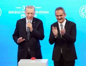 Cumhurbaşkanı Erdoğan: “Atanamayan tüm engelli öğretmen adaylarımızın atamasını gerçekleştirdik”
