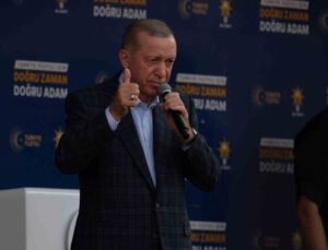 Cumhurbaşkanı Erdoğan: “Önümüzü kimse kesemez, yeter ki bu namertlere bu ülke bırakılmasın”