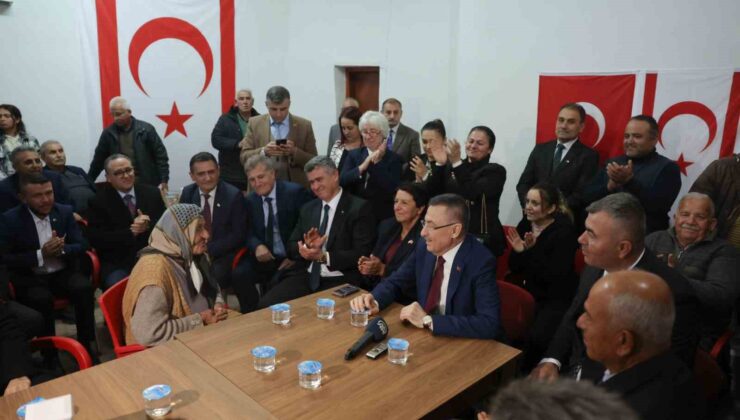 Cumhurbaşkanı Yardımcısı Oktay: “Kıbrıslı Rumlar, ’karşı tarafı desteklerseniz Kıbrıs için de bir fırsat doğabilir’ diye Batı’ya sesleniyorlar”