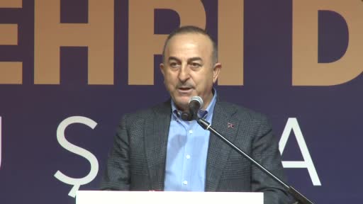 Dışişleri Bakanı Mevlüt Çavuşoğlu: “Ama bugün adayım diye çıkan bazı kişiler ’YPG terör örgütü değildir’ diyor”