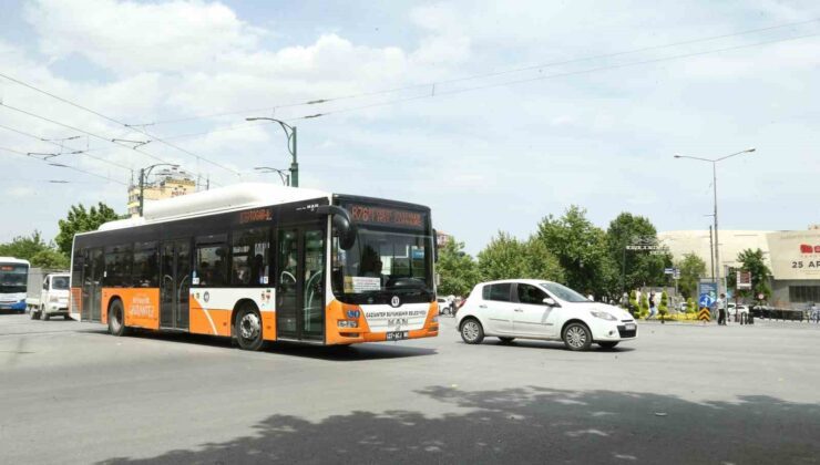 Gaziantep’te bayramda toplu taşıma ücretsiz olacak