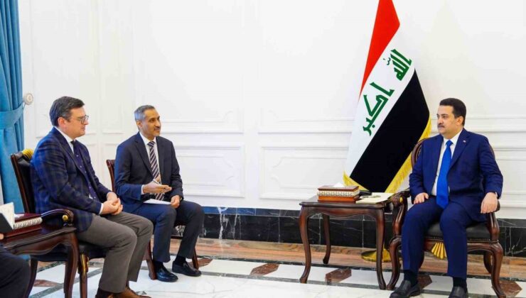 Irak Başbakanı Sudani, Ukrayna Dışişleri Bakanı Kuleba ile bir araya geldi