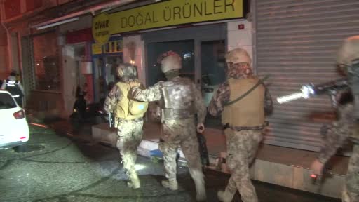 İstanbul’da uyuşturucu tacirlerine yönelik şafak operasyonu