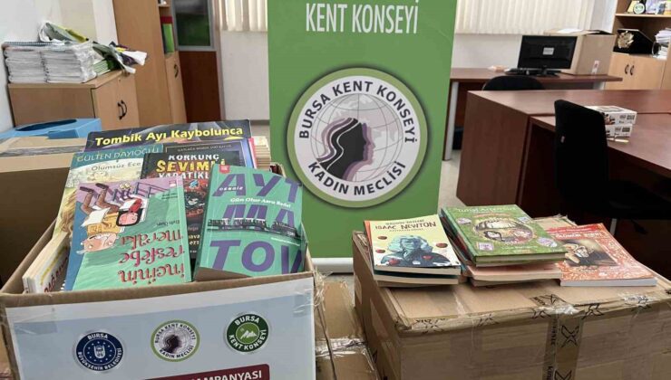 Kadın Meclisi’nden deprem bölgesindeki çocuklara kitap yardımı