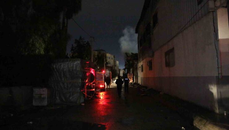 Mersin’deki yangında bir itfaiye eri hayatını kaybetti