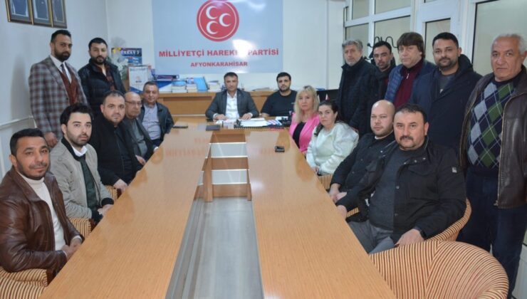 MHP Afyonkarahisar İl Başkanlığına Ahmet Kahveci atandı