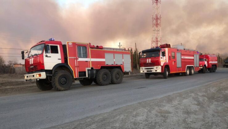 Rusya’da yangın: 1 ölü, 659 kişi evsiz kaldı