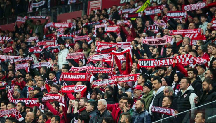 Samsunspor – Tuzlaspor maçı kapalı gişe