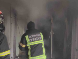 Yalova Altınova’da soğuk hava deposunda yangın
