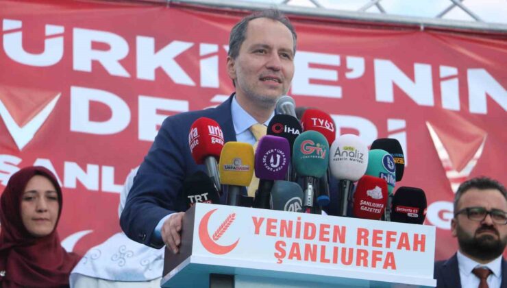 Yeniden Refah Partisi Lideri Erbakan: “CHP’nin genetik özellikleri, yapısal özellikleri 70 seneden beri değişmedi”