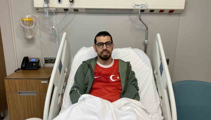 Yılbaşında Bakan Koca ile görüntüleri gündem olan gurbetçinin oğlu Türkiye’de sağlığına kavuştu
