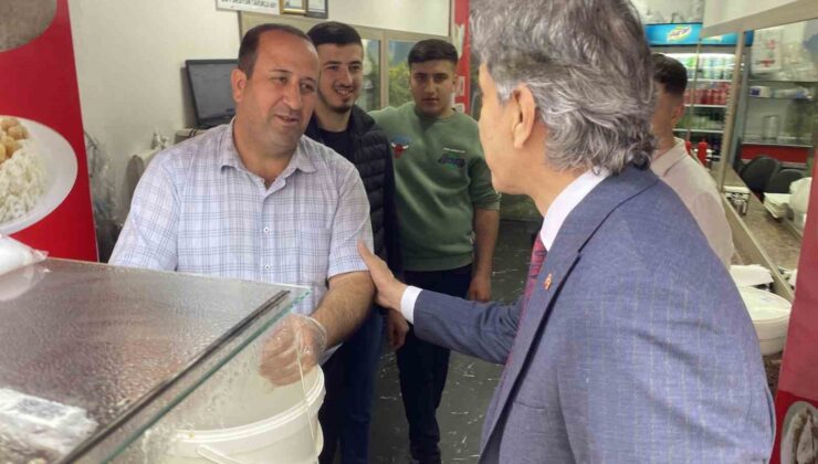 AK Parti Milletvekili Adayı Mustafa Demir’den 1 Mayıs ziyaretleri