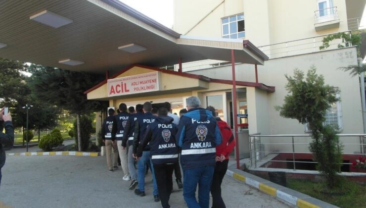 Ankara merkezli 9 ilde FETÖ/PDY silahlı terör örgütü mensuplarına operasyon