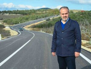 Bursa İnegöl’de 5 caddeye 6 bin 900 metre asfalt yapıldı