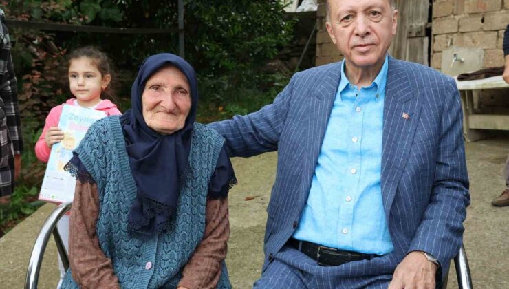 Cumhurbaşkanı Erdoğan, Beykoz’da eski komşularını ziyaret etti