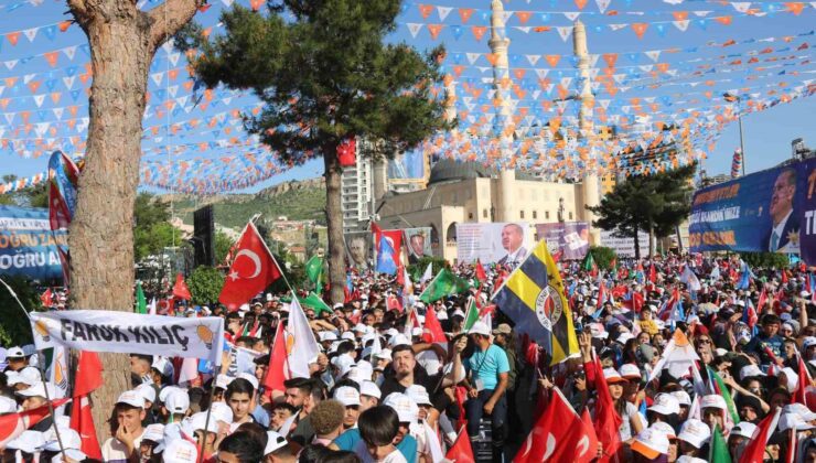 Cumhurbaşkanı Erdoğan, Mardin’de terör örgütlerine meydan okudu