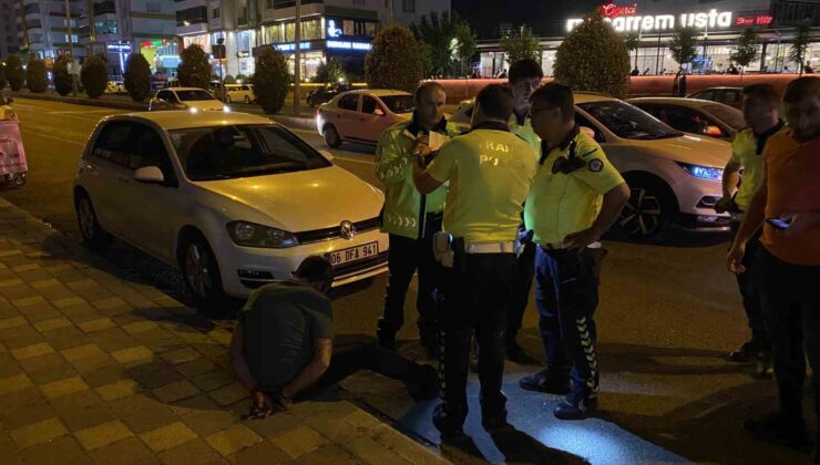 Diyarbakır’da alkollü sürücü dört kilometrelik kovalamaca sonucu yakalandı