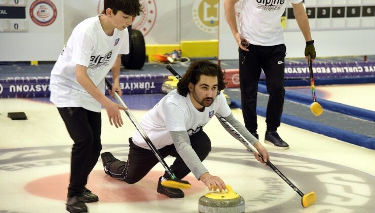 Erzurum’da Curling Heyecanı