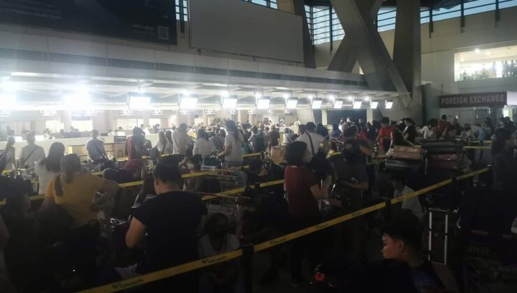 Filipinler’de havalimanında elektrik kesintisi: 46 uçuş iptal edildi