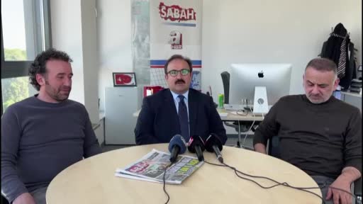 Frankfurt Başkonsolosu Tunçer’den Türk gazetecilere geçmiş olsun ziyareti