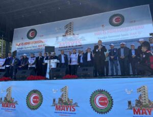 HAK-İŞ Genel Başkanı Arslan Kahramanmaraş’ta konuştu