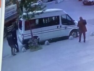 İstanbul’da hakimin omzuna tutunan adamı vurduğu anlar kamerada