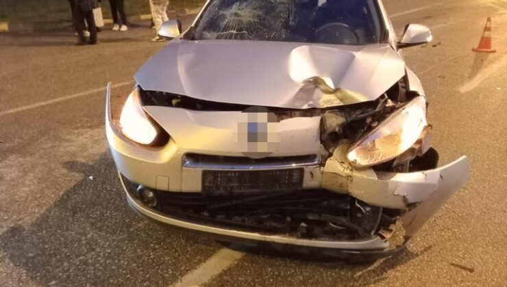 Karabük’te minibüs ile otomobil çarpıştı: 2 yaralı