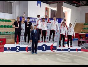 Kayseri ekibi Jimnastikte Türkiye ikincisi oldu