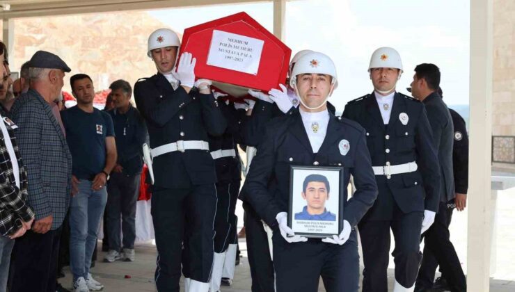 Kazada ölen polis memuru memleketi Sivas’ta son yolculuğuna uğurlandı