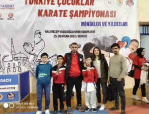 Körfezli 5 karateci milli takımda