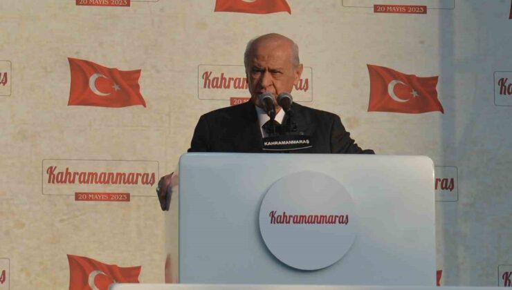 MHP Lideri Bahçeli: “Erdoğan’ı 13. dönem Cumhurbaşkanı yapmak mecburiyetindeyiz”