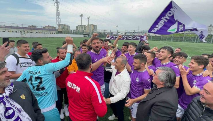 TFF 188 sicil nolu Orduspor, namağlup şampiyon oldu