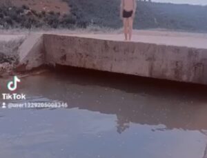TikTok videosu çekmek için atladığı su kanalından cansız bedeni çıkartıldı