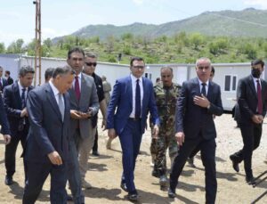 Türkiye ve IKBY arasında Derecik-Zet Sınır Kapısı açıldı