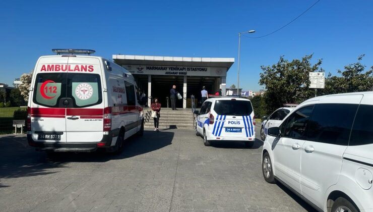 Yenikapı Marmaray’da raylara atlayan şahıs hayatını kaybetti