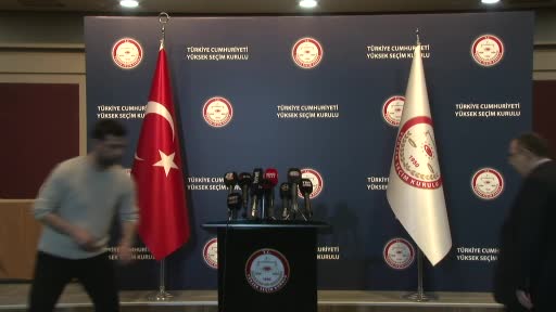 YSK Başkanı Ahmet Yener:  “Kesin sonuçlar Resmi Gazeteye gönderildi”