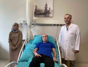 140 ameliyat geçiren 8 ayı aşkın süre hastanede kalan maden işçisi İzzet Ak taburcu edildi