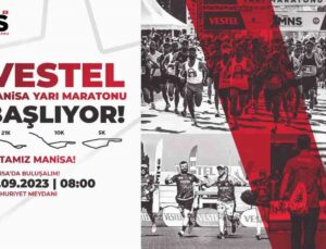 2. Uluslararası Vestel Manisa Yarı Maratonu için geri sayım başladı