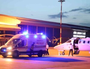 Ağrı’da başından vurulan genç ambulans uçakla Ankara’ya gönderildi