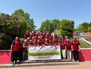 Anadolu Üniversitesi tazelenme olimpiyatlarına damga vurdu