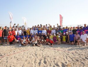 Balıkesir’de Balkan Plaj Voleybolu şampiyonası ödül töreni yapıldı
