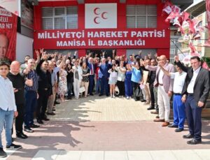 Başkan Ergün, MHP İl Teşkilatı ile bayramlaştı