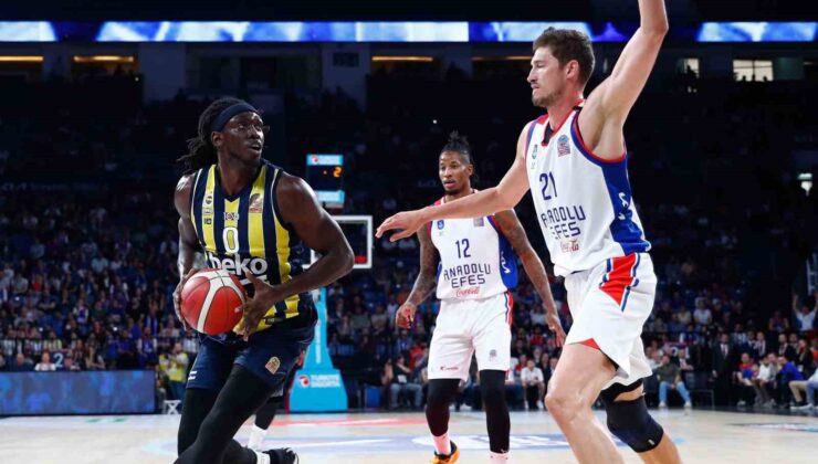 Basketbol Süper Ligi: A. Efes: 87 – Fenerbahçe Beko: 78